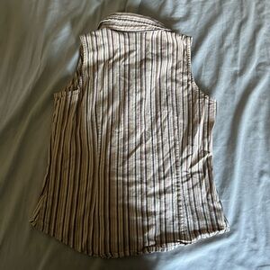 Striped Sleeveless Top